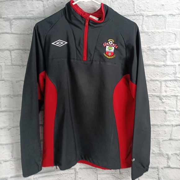 Umbro Tops - SOUTHAMPTON TRAINING FOOTBALL Umbro 1/4 ZIP TOP - Medium